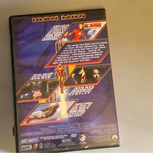 $5 each / 3 for 12 / 6 for $20 | Iron Man Armored Adventure DVD - Picture 2 of 2